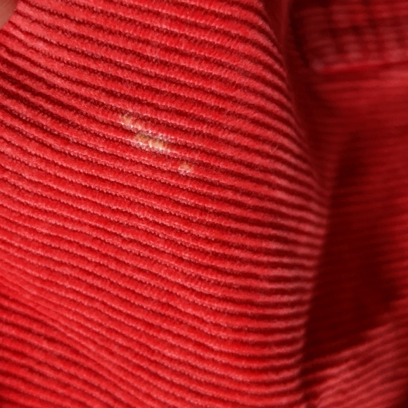 Rare Vintage Op/Ocean Pacific Orange Corduroy Dolphin/Track Shorts, Size Medium - Picture 7 of 7